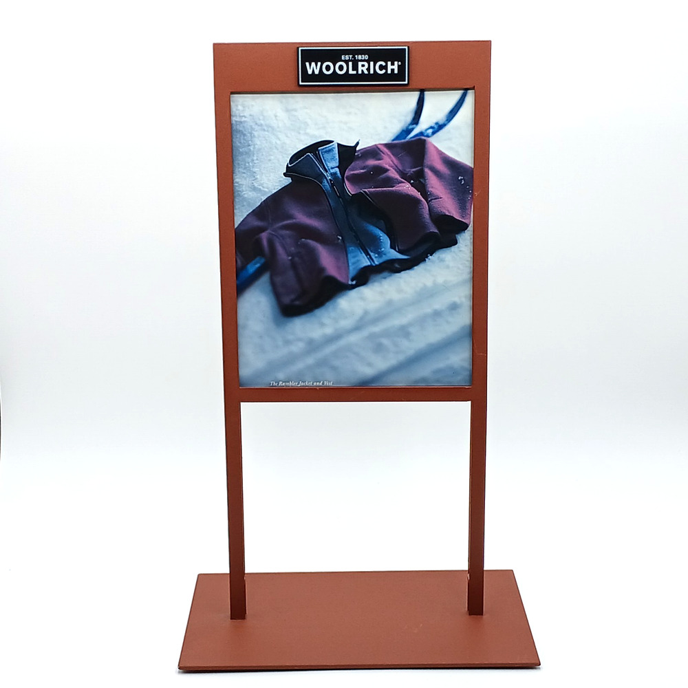 Vintage‎ Woolrich Store Display Advertising Stand Retail Clothing Memorabilia